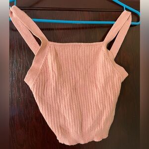 Active USA Ribbed Peach Camisole